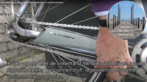 Fietsketting spannen, met kettingspanners je ketting spannen!